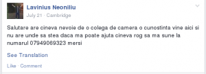 colega de camera